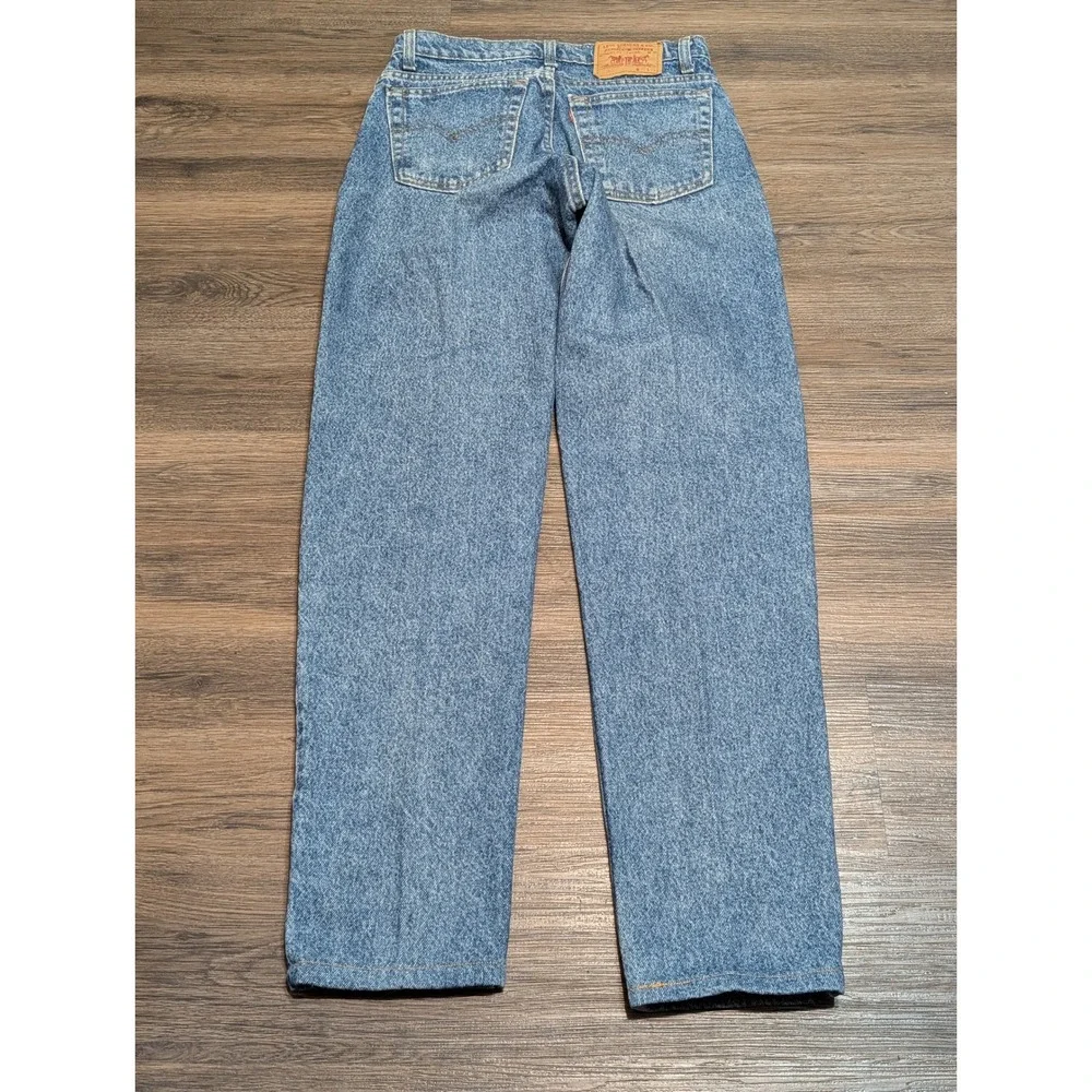 Levis 550 Relaxed Fit Tapered Leg Jeans Mens 31x34 Made in USA Blue 90s‎ Vintage